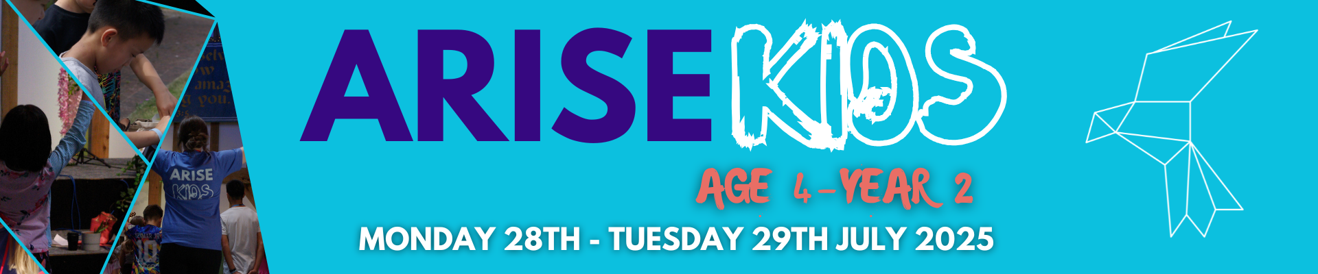 Arise Kids banner - website